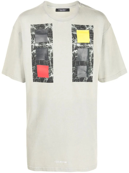  A-cold-wall* Cubist Short-sleeve T-shirt - Neutrals 