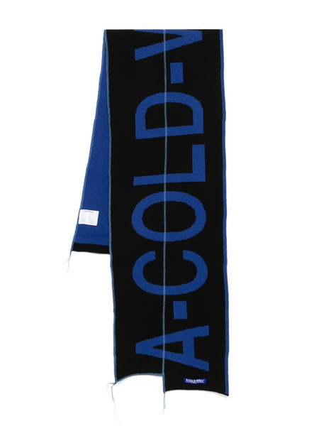  A-cold-wall* Fracture Scarf - Blue 