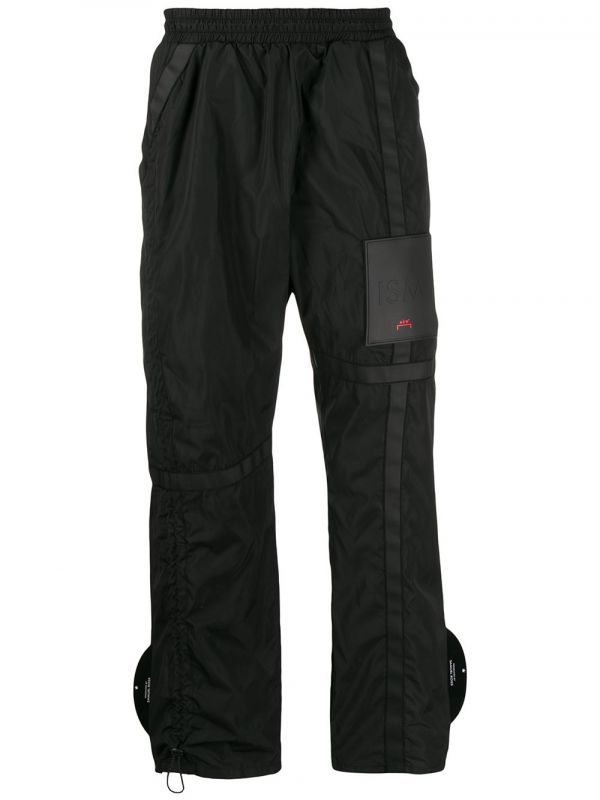  A-cold-wall* Logo Patch Trousers - Black 