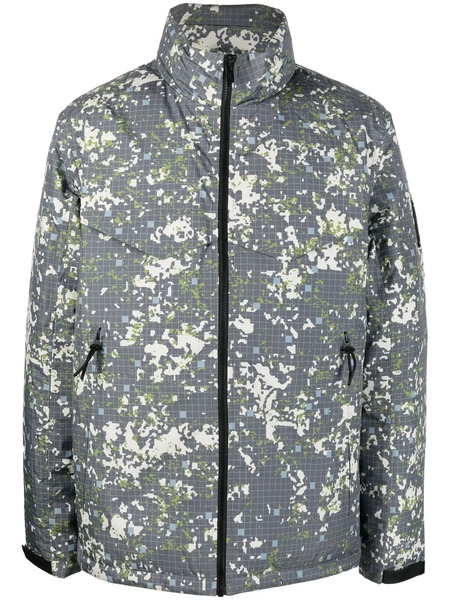  A-cold-wall* Logo-print Zipped Jacket - Grey 