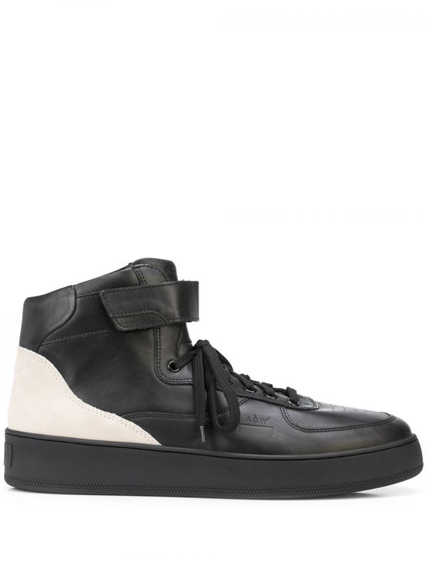  A-cold-wall* Rhombus High-top Sneakers - Black 