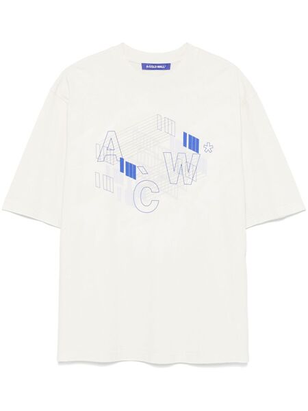  A-cold-wall* Schematic T-shirt - Neutrals 