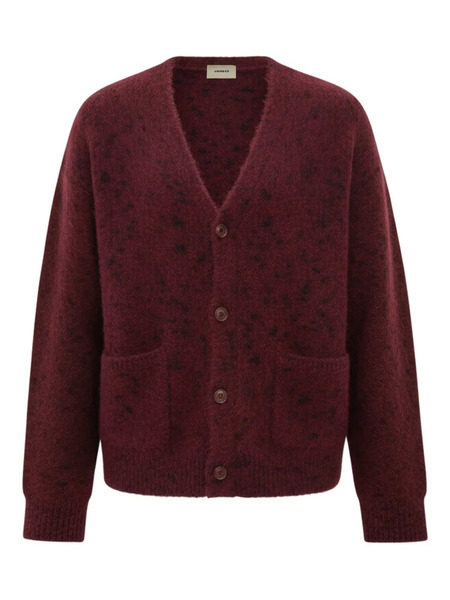  A Paper Kid Patch-pocket Cardigan - Red 