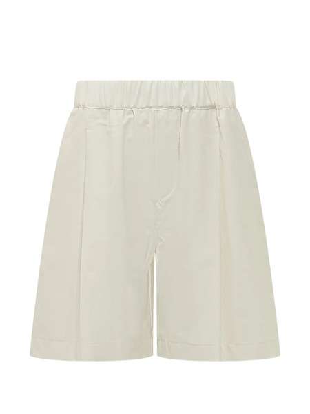  A Paper Kid Pleated Bermuda Shorts - Neutrals 