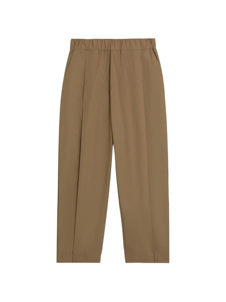  A Paper Kid Poplin Trousers - Brown 