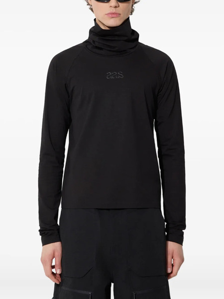  A.a. Spectrum High-neck Raglan-sleeve T-shirt - Black 