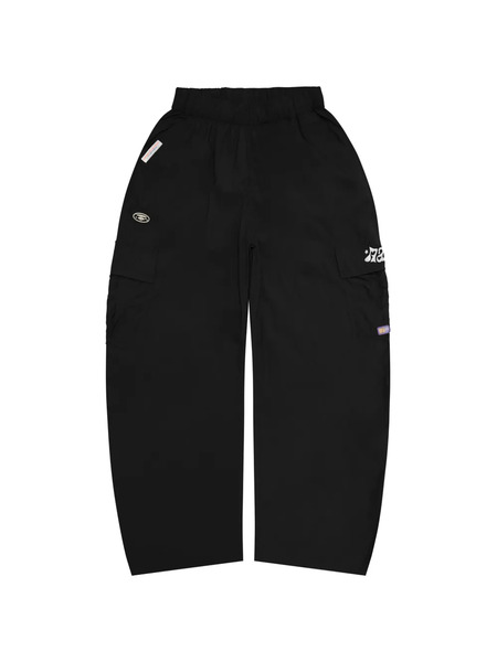  Aape By *a Bathing Ape® Embroidered Cargo Trousers - Black 