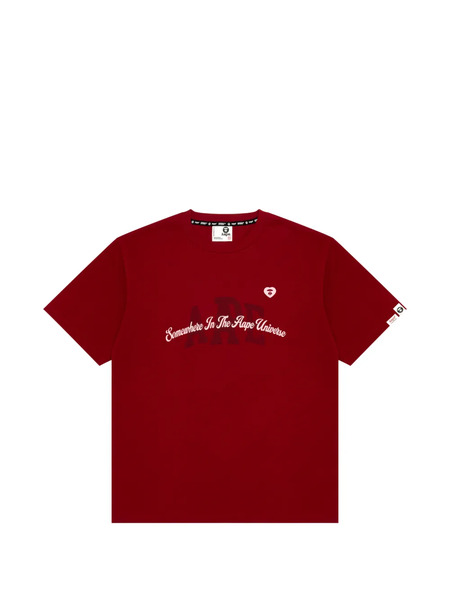  Aape By *a Bathing Ape® Graphic-print T-shirt - Red 