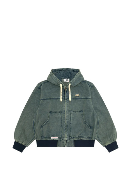  Aape By *a Bathing Ape® Hooded Zip Jacket - Blue 