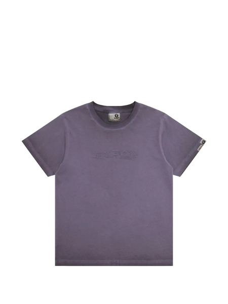  Aape By *a Bathing Ape® Logo-embossed T-shirt - Purple 