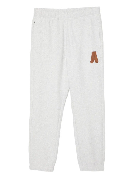  Aape By *a Bathing Ape® Logo-embossed Trousers - Grey 