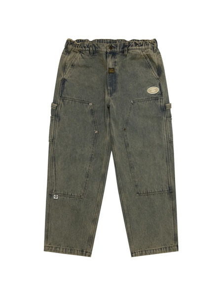  Aape By *a Bathing Ape® Logo Jeans - Blue 