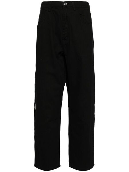  Aape By *a Bathing Ape® Logo-patch Jeans - Black 