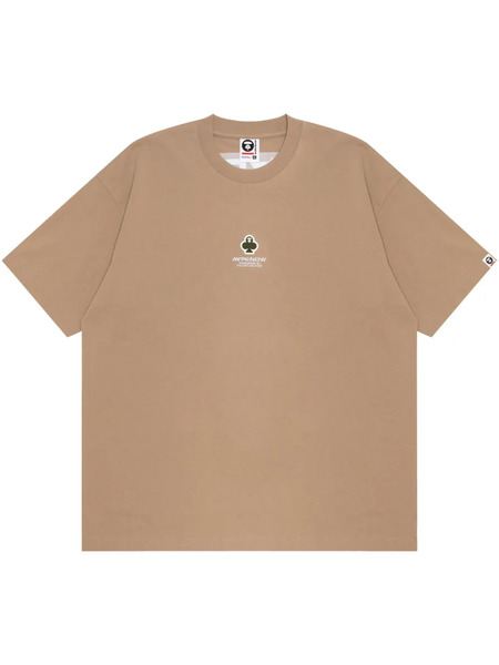 Aape By *a Bathing Ape® Moonface Clover T-shirt - Neutrals 