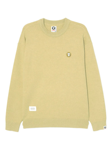  Aape By *a Bathing Ape® Moonface Jumper - Yellow 