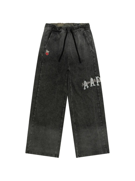  Aape By *a Bathing Ape® Patch Trousers - Black 