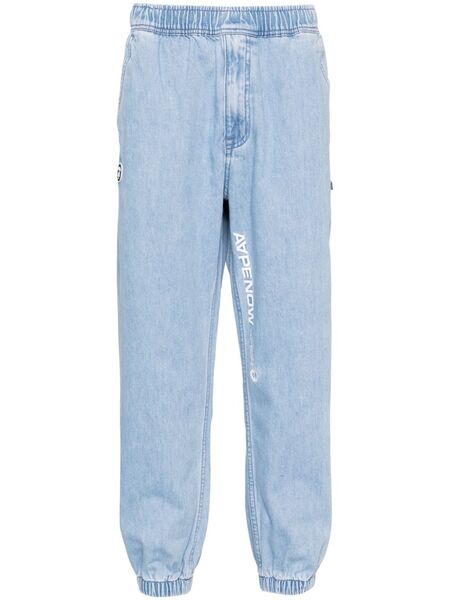  Aape By *a Bathing Ape® Tapered-leg Jeans - Blue 