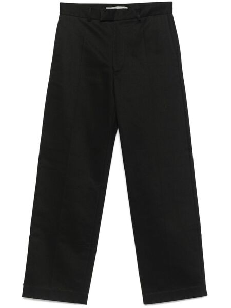  Aaron Esh Wool Trousers - Black 
