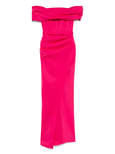  Aavva Off-shoulder Gown - Pink 