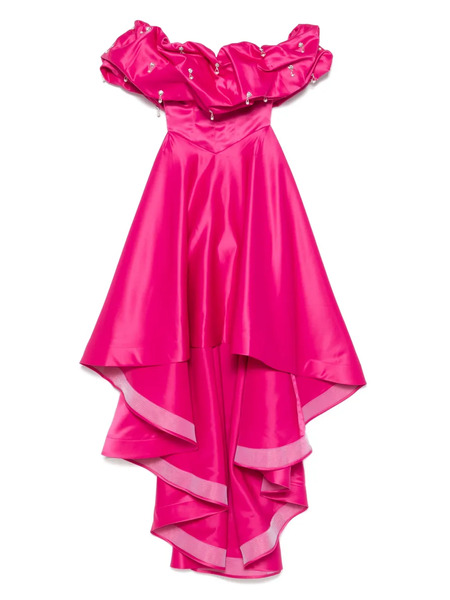  Aavva Off-shoulder Puffy Gown - Pink 