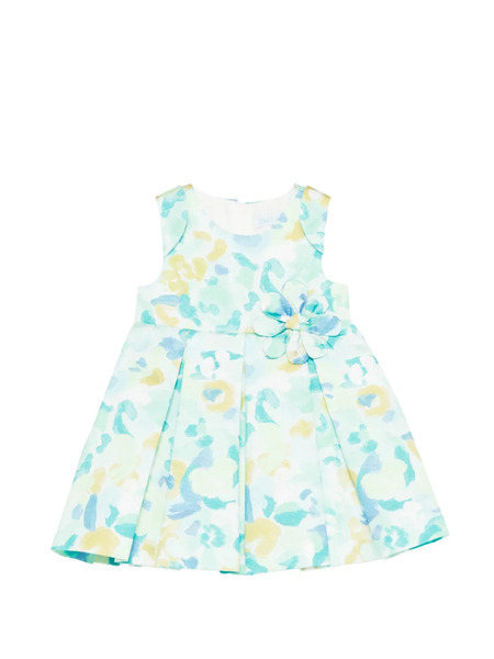  Abel & Lula Floral Flower Dress - Blue 