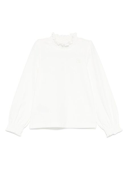  Abel & Lula Logo-embellished T-shirt - White 