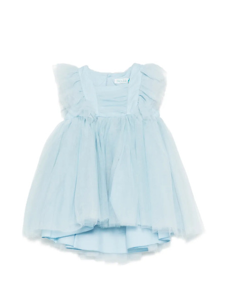  Abel & Lula Ruffled Dress - Blue 