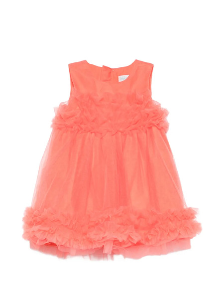  Abel & Lula Ruffled Dress - Orange 