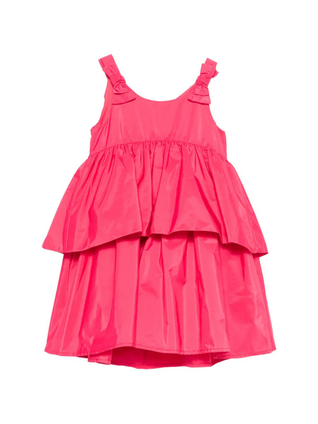  Abel & Lula Tafetá Bow Tiered Dress - Pink 