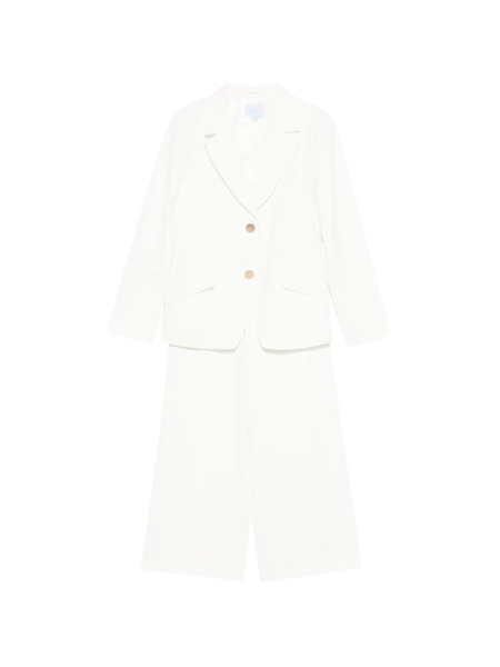  Abel & Lula Zip-up Trouser Set - White 