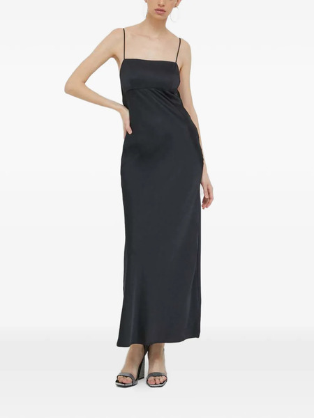  Abercrombie & Fitch Open-back Maxi Dress - Black 