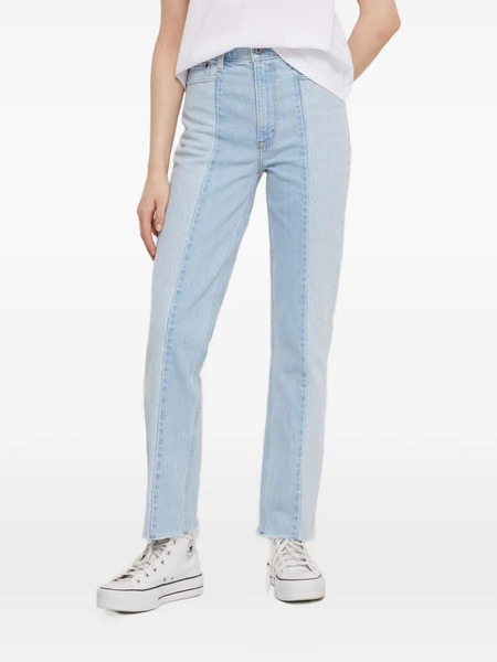  Abercrombie & Fitch Panel Frayed Jeans - Blue 
