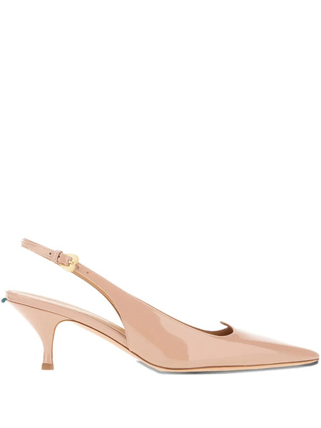  A.bocca 55mm Leather Pumps - Neutrals 