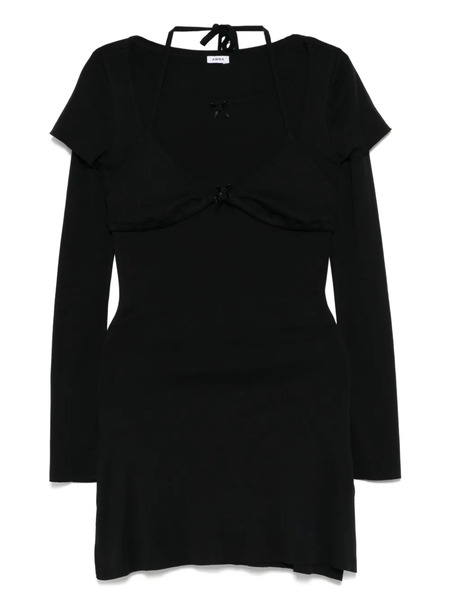  Abra Long-sleeved Dress - Black 