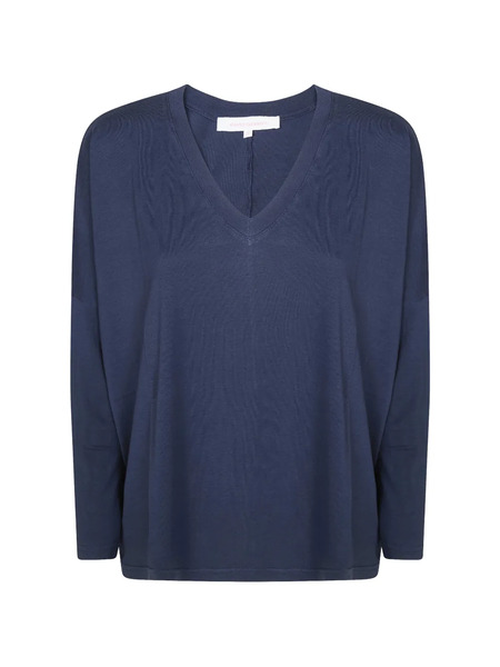  Absolut Cashmere V-neck Top - Blue 