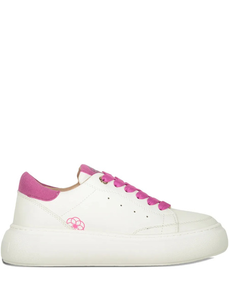  Acbc Flower-detailed Sneakers - White 