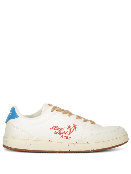 Acbc Logo-embroidered Sneakers - White 