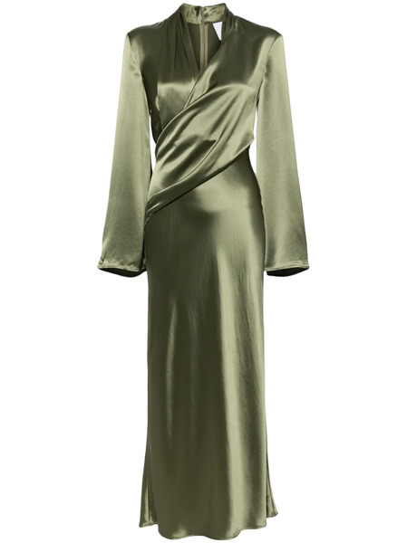  Acler Picadilly Satin Dress - Green 