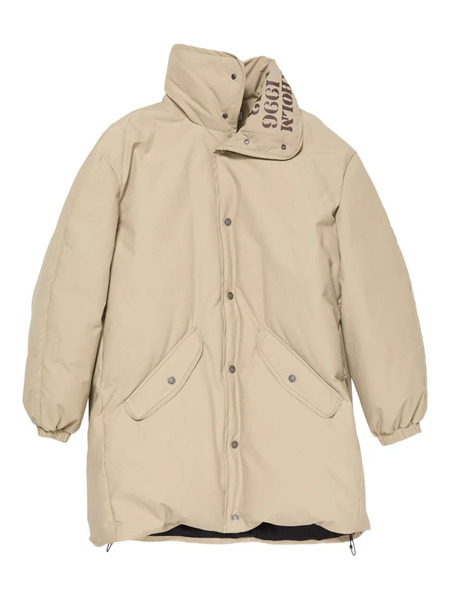  Acne Studios Button Padded Parka - Neutrals 