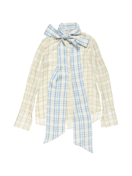  Acne Studios Check-pattern Shirt - Neutrals 