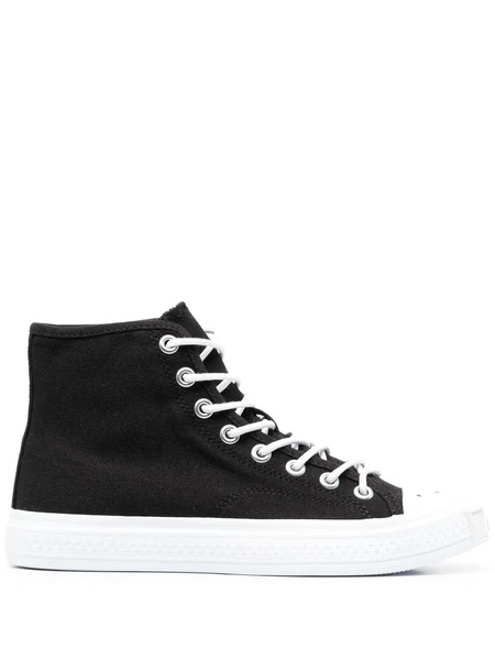  Acne Studios Contrasting Toe-cap Lace-up Sneakers - Black 