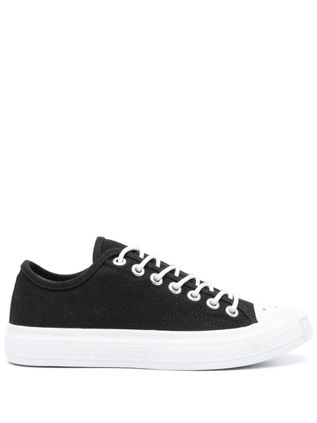  Acne Studios Contrasting Toe-cap Low-top Sneakers - Black 