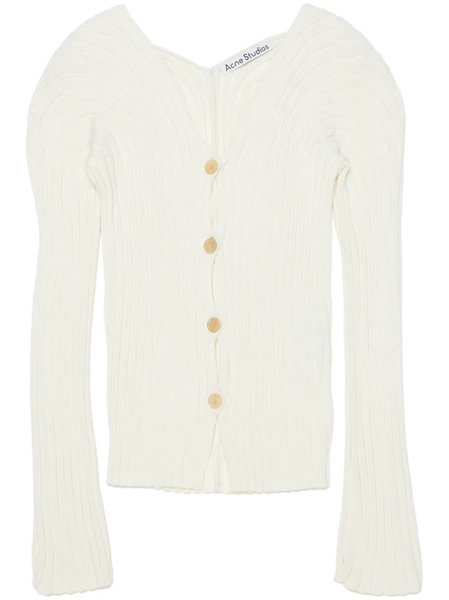  Acne Studios Cotton Cardigan - Neutrals 