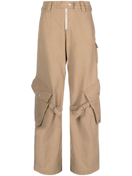  Acne Studios Cotton Cargo Trousers - Neutrals 