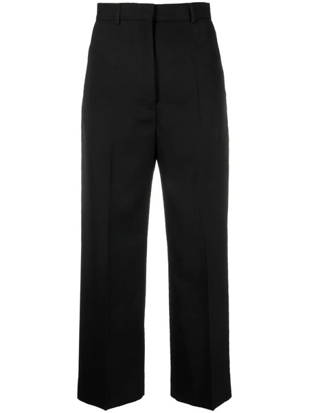 Acne Studios Cropped Straight-leg Trousers - Black 