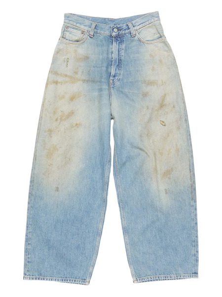  Acne Studios Distressed-detail Jeans - Blue 