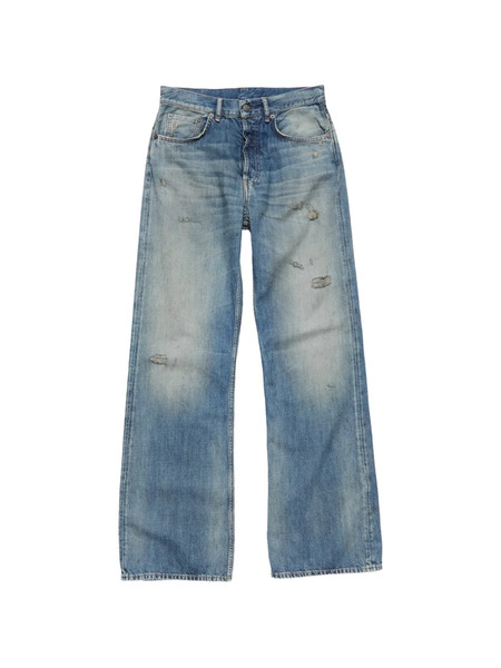  Acne Studios Distressed-details Jeans - Blue 