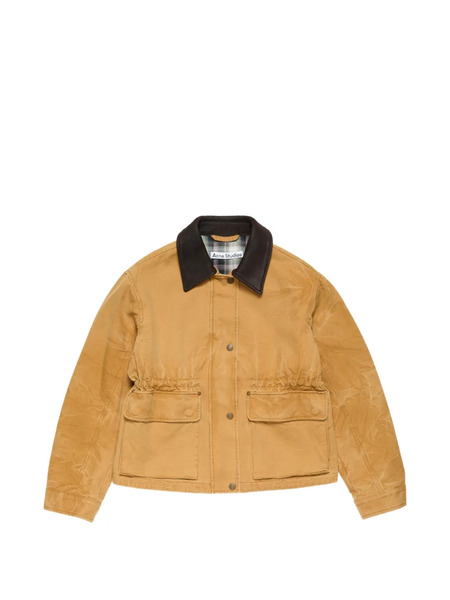  Acne Studios Drawstring Collar Jacket - Neutrals 