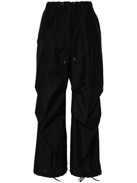  Acne Studios Drawstring Wide-leg Trousers - Black 