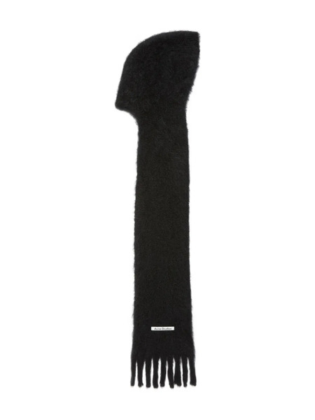  Acne Studios Fringed Scarf - Black 